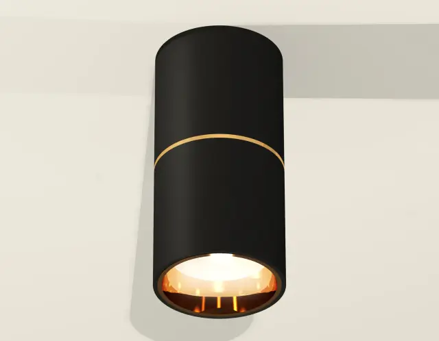 Точечный светильник Ambrella Light XS6302082 — черный, ракурс 2