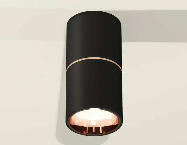 Точечный светильник Ambrella Light XS6302083 — черный, ракурс 2