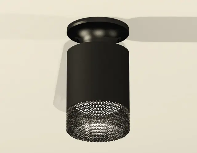Точечный светильник Ambrella Light XS6302102 — черный, ракурс 2