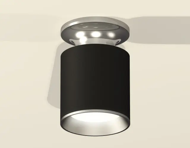 Точечный светильник Ambrella Light XS6302120 — серебряный, ракурс 2