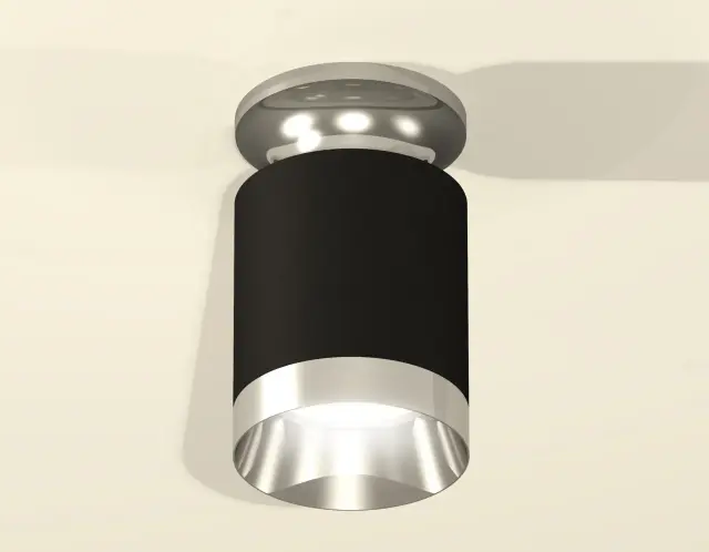 Точечный светильник Ambrella Light XS6302121 — серебряный, ракурс 2