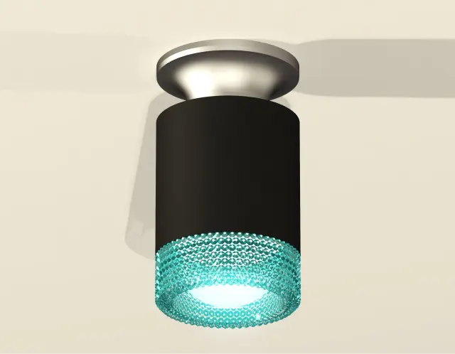 Точечный светильник Ambrella Light XS6302142 — хром, ракурс 2
