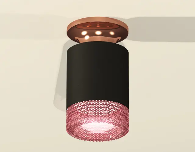 Точечный светильник Ambrella Light XS6302182 — золотой, ракурс 2
