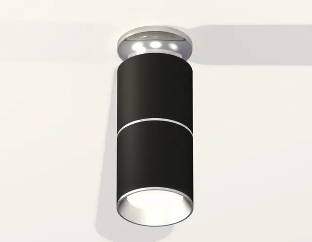 Точечный светильник Ambrella Light XS6302220 — серебряный, ракурс 2