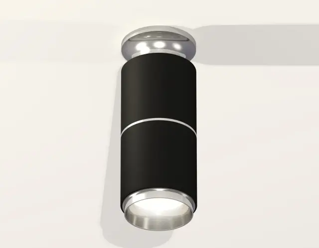Точечный светильник Ambrella Light XS6302221 — серебряный, ракурс 2