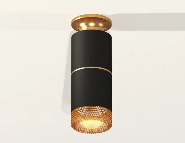 Точечный светильник Ambrella Light XS6302241 — золотой, ракурс 2