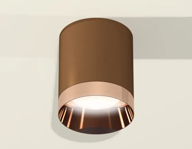 Точечный светильник Ambrella Light XS6304012 — коричневый, ракурс 2