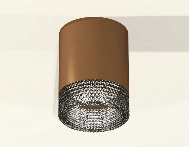 Точечный светильник Ambrella Light XS6304022 — коричневый, ракурс 2