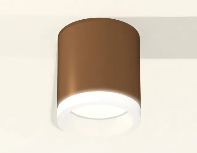 Точечный светильник Ambrella Light XS6304040 — коричневый, ракурс 2