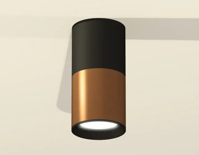 Точечный светильник Ambrella Light XS6304070 — черный, ракурс 2