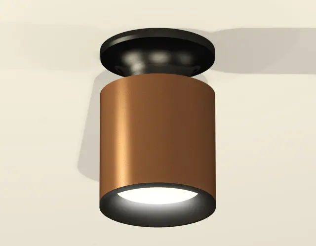Точечный светильник Ambrella Light XS6304110 — черный, ракурс 2