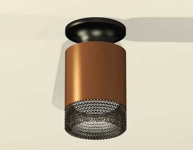 Точечный светильник Ambrella Light XS6304112 — черный, ракурс 2