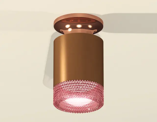 Точечный светильник Ambrella Light XS6304151 — золотой, ракурс 2