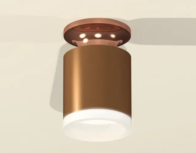 Точечный светильник Ambrella Light XS6304152 — золотой, ракурс 2