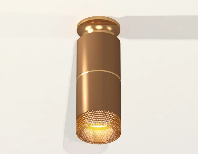 Точечный светильник Ambrella Light XS6304191 — золотой, ракурс 2