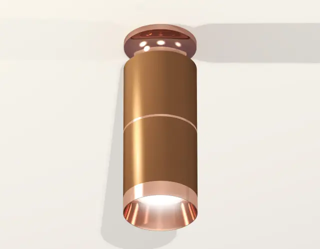 Точечный светильник Ambrella Light XS6304210 — золотой, ракурс 2
