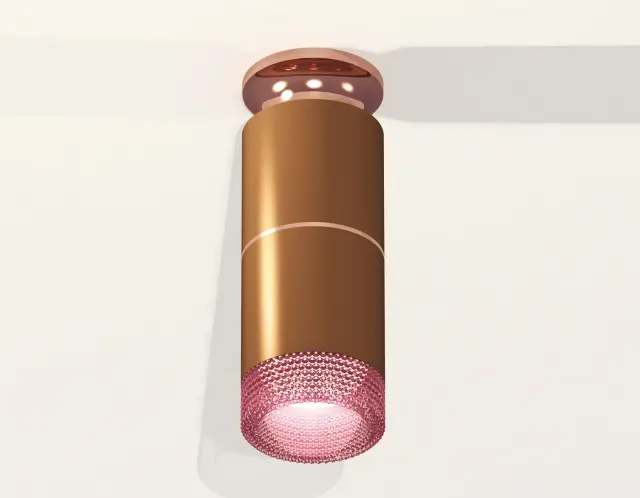 Точечный светильник Ambrella Light XS6304211 — золотой, ракурс 2