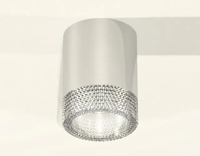 Точечный светильник Ambrella Light XS6305010 — серебряный, ракурс 2