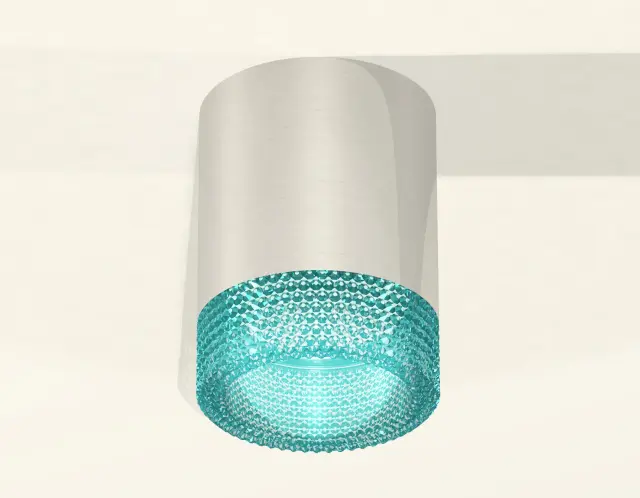 Точечный светильник Ambrella Light XS6305011 — серебряный, ракурс 2