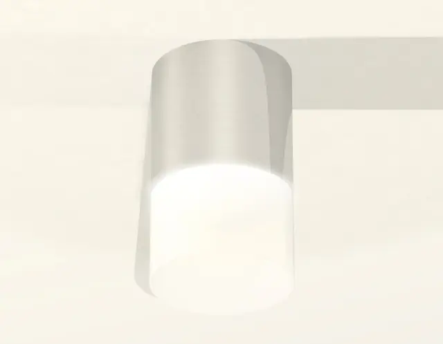 Точечный светильник Ambrella Light XS6305022 — серебряный, ракурс 2