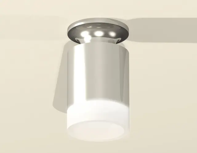 Точечный светильник Ambrella Light XS6305044 — серебряный, ракурс 2
