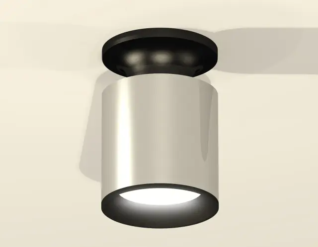 Точечный светильник Ambrella Light XS6305060 — серебряный, ракурс 2