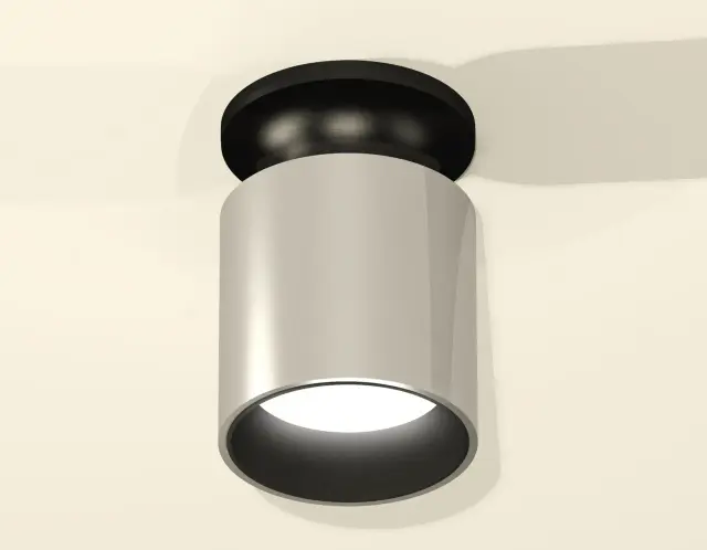Точечный светильник Ambrella Light XS6305061 — серебряный, ракурс 2