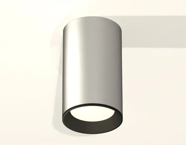 Точечный светильник Ambrella Light XS6324001 — серебряный, ракурс 2