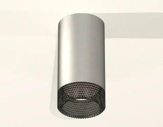 Точечный светильник Ambrella Light XS6324020 — серебряный, ракурс 2