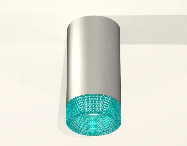Точечный светильник Ambrella Light XS6324021 — серебряный, ракурс 2