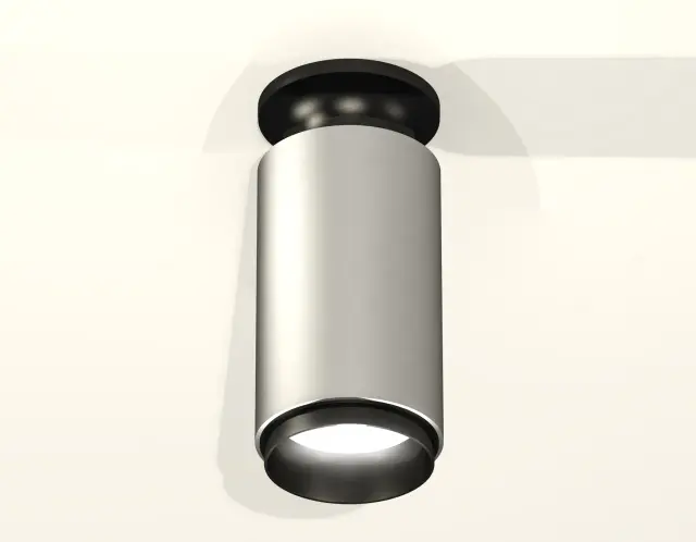 Точечный светильник Ambrella Light XS6324100 — серебряный, ракурс 2