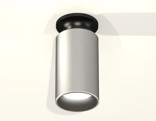 Точечный светильник Ambrella Light XS6324101 — серебряный, ракурс 2