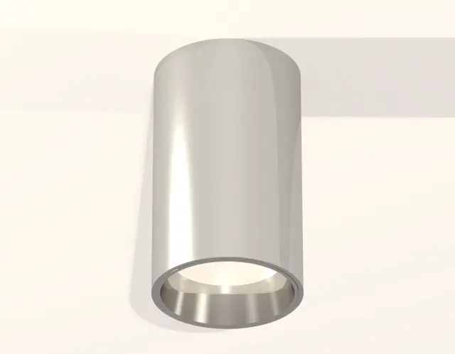 Точечный светильник Ambrella Light XS6325010 — серебряный, ракурс 2