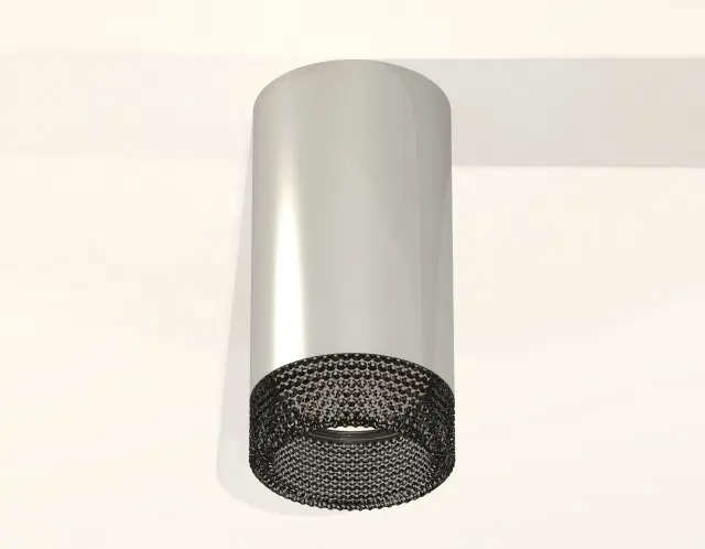 Точечный светильник Ambrella Light XS6325020 — серебряный, ракурс 2