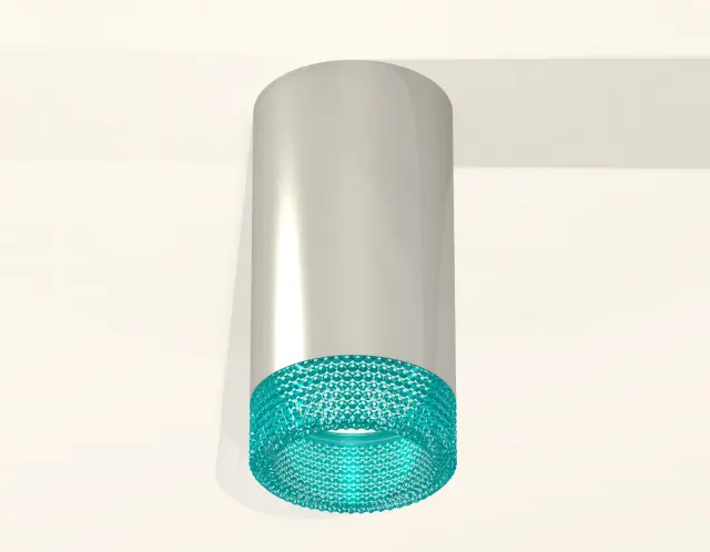Точечный светильник Ambrella Light XS6325021 — серебряный, ракурс 2