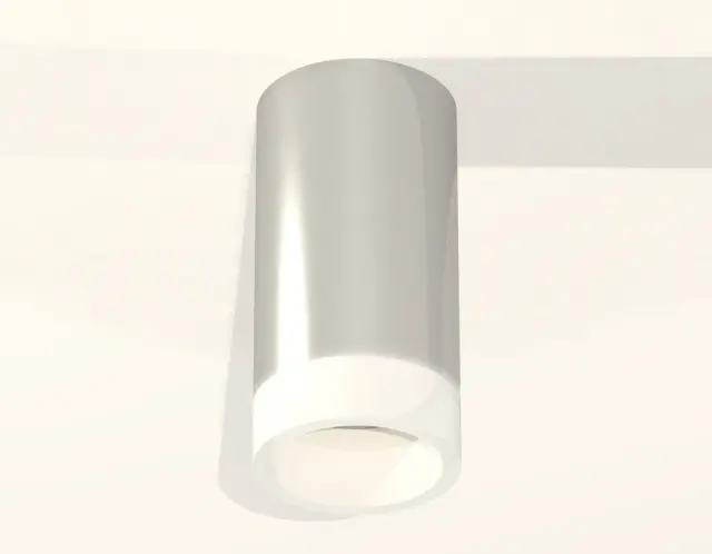 Точечный светильник Ambrella Light XS6325041 — серебряный, ракурс 2