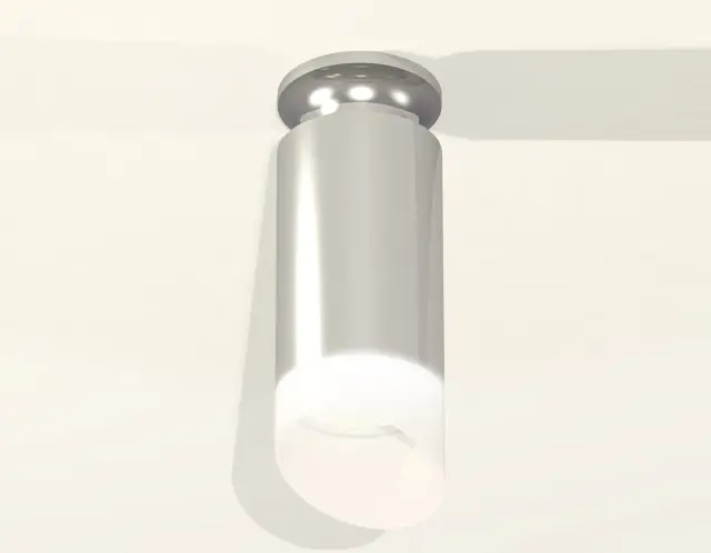 Точечный светильник Ambrella Light XS6325082 — серебряный, ракурс 2
