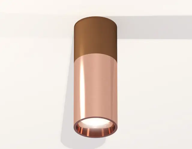 Точечный светильник Ambrella Light XS6326060 — коричневый, ракурс 2