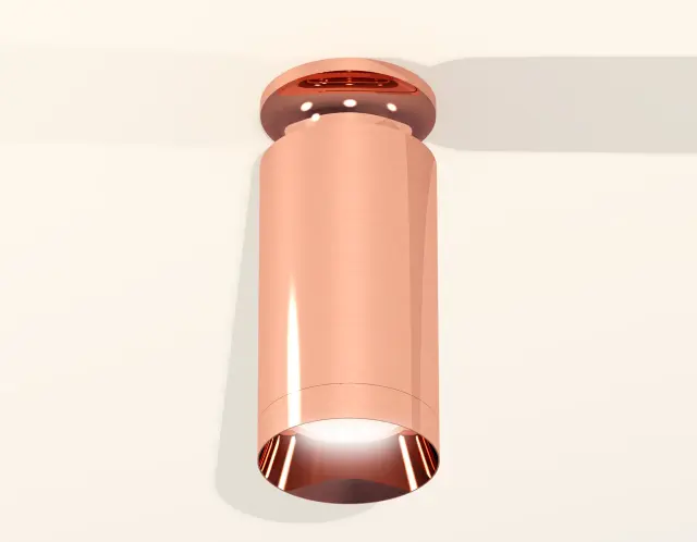 Точечный светильник Ambrella Light XS6326080 — золотой, ракурс 2