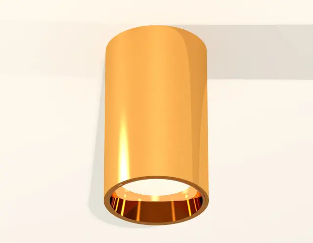 Точечный светильник Ambrella Light XS6327001 — золотой, ракурс 2