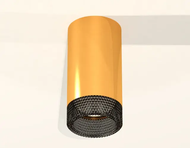 Точечный светильник Ambrella Light XS6327011 — золотой, ракурс 2