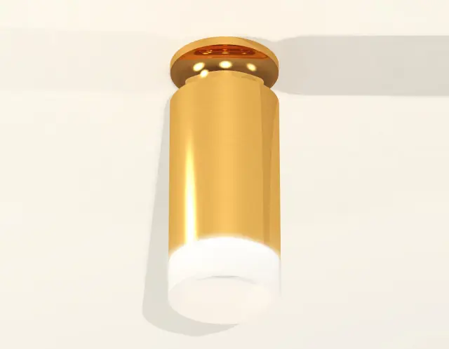 Точечный светильник Ambrella Light XS6327082 — золотой, ракурс 2