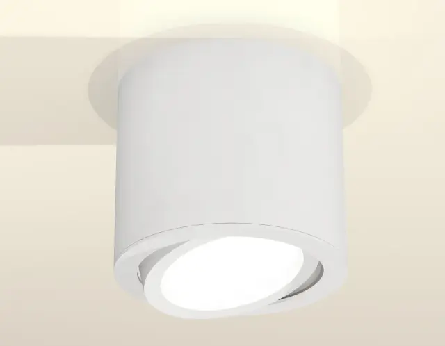 Точечный светильник Ambrella Light XS7401001 — белый, ракурс 2