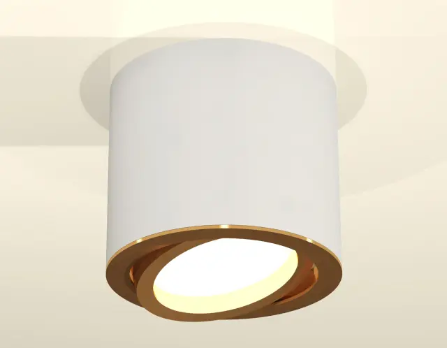 Точечный светильник Ambrella Light XS7401004 — белый, ракурс 2
