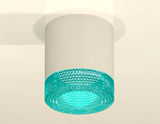 Точечный светильник Ambrella Light XS7401023 — белый, ракурс 2
