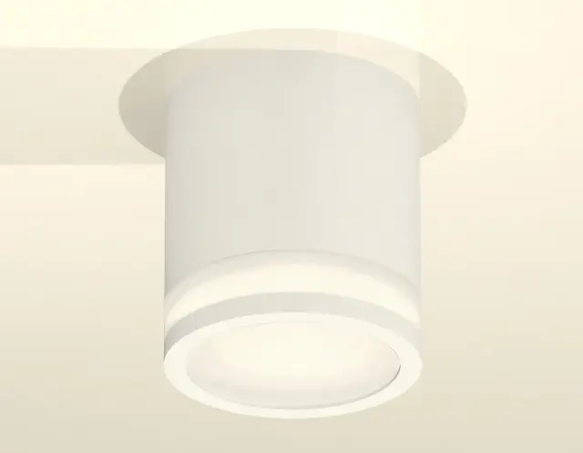 Точечный светильник Ambrella Light XS7401041 — белый, ракурс 2