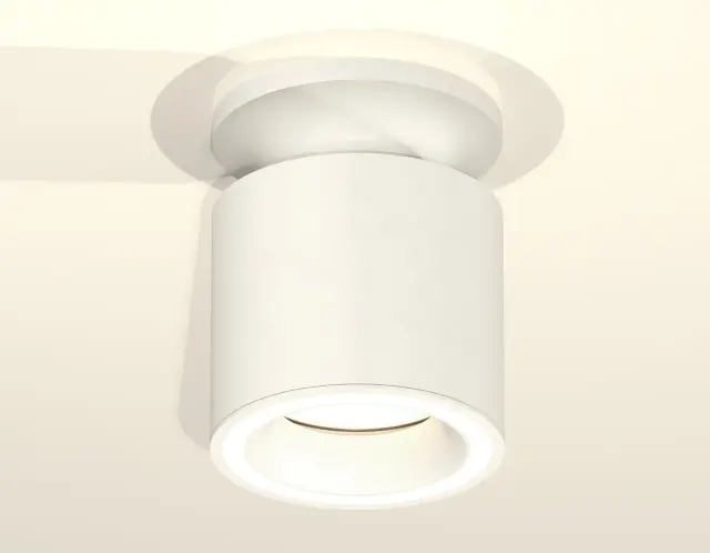 Точечный светильник Ambrella Light XS7401063 — белый, ракурс 2