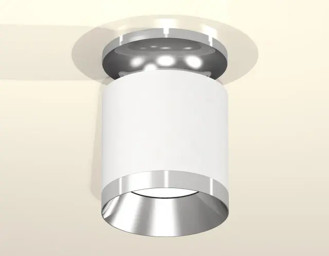 Точечный светильник Ambrella Light XS7401101 — серебряный, ракурс 2