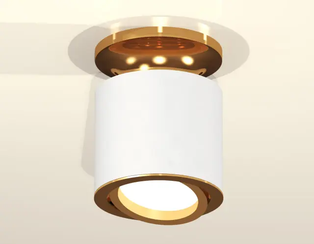 Точечный светильник Ambrella Light XS7401120 — золотой, ракурс 2