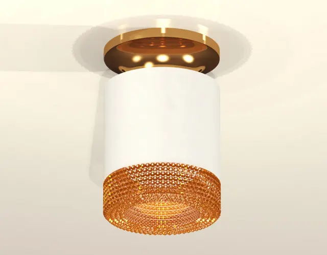 Точечный светильник Ambrella Light XS7401123 — золотой, ракурс 2